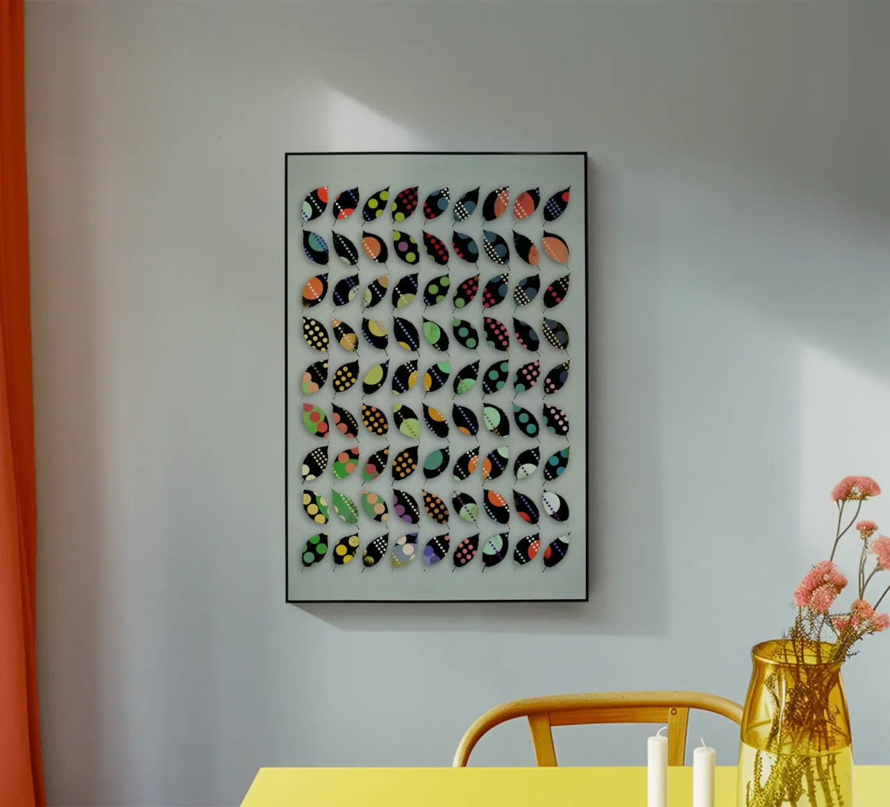 Pop Leaves plexiglass da Angelo Cerantola