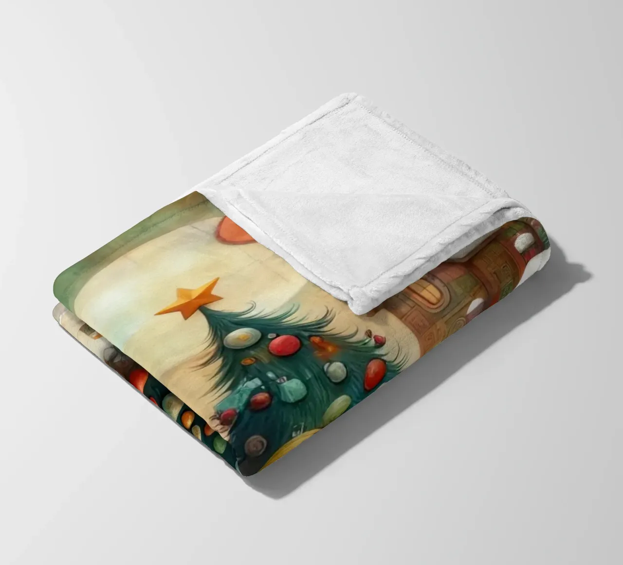 a capricious Santa Claus coperta in pile da 🎁 ARTVI-SHOP