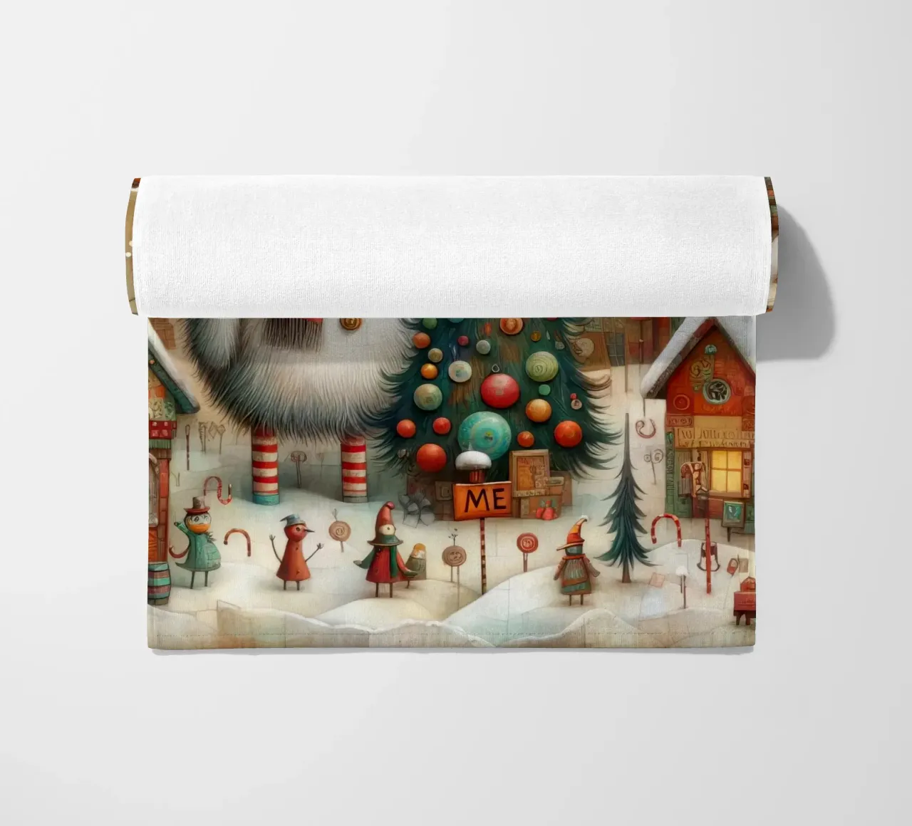 a capricious Santa Claus telo mare da 🎁 ARTVI-SHOP