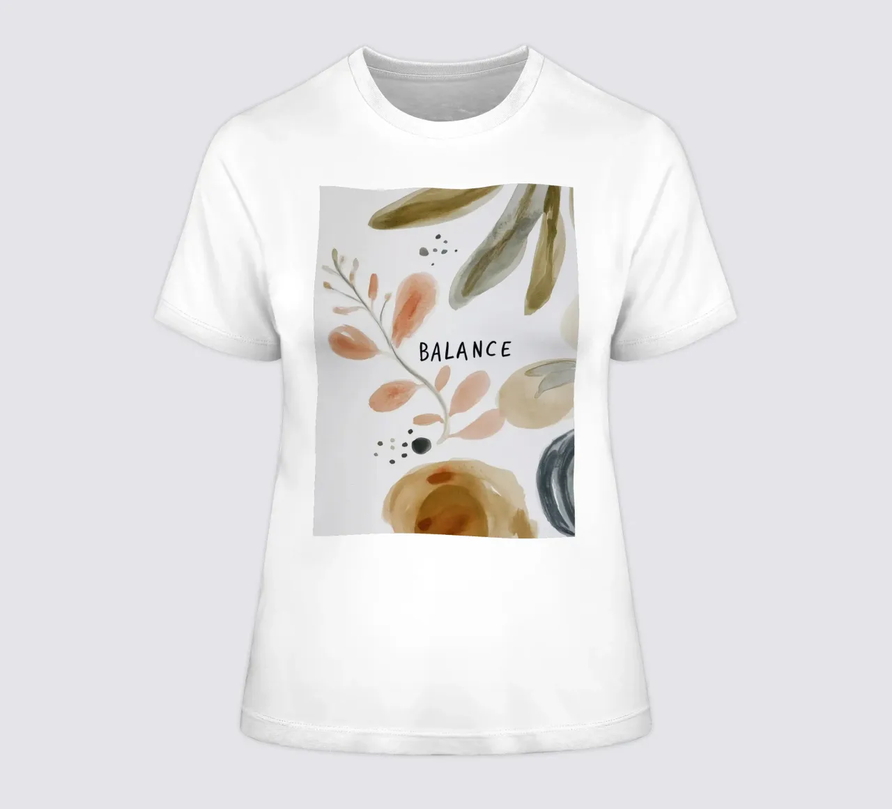Balance No 3 dames t-shirt getailleerd van treechild