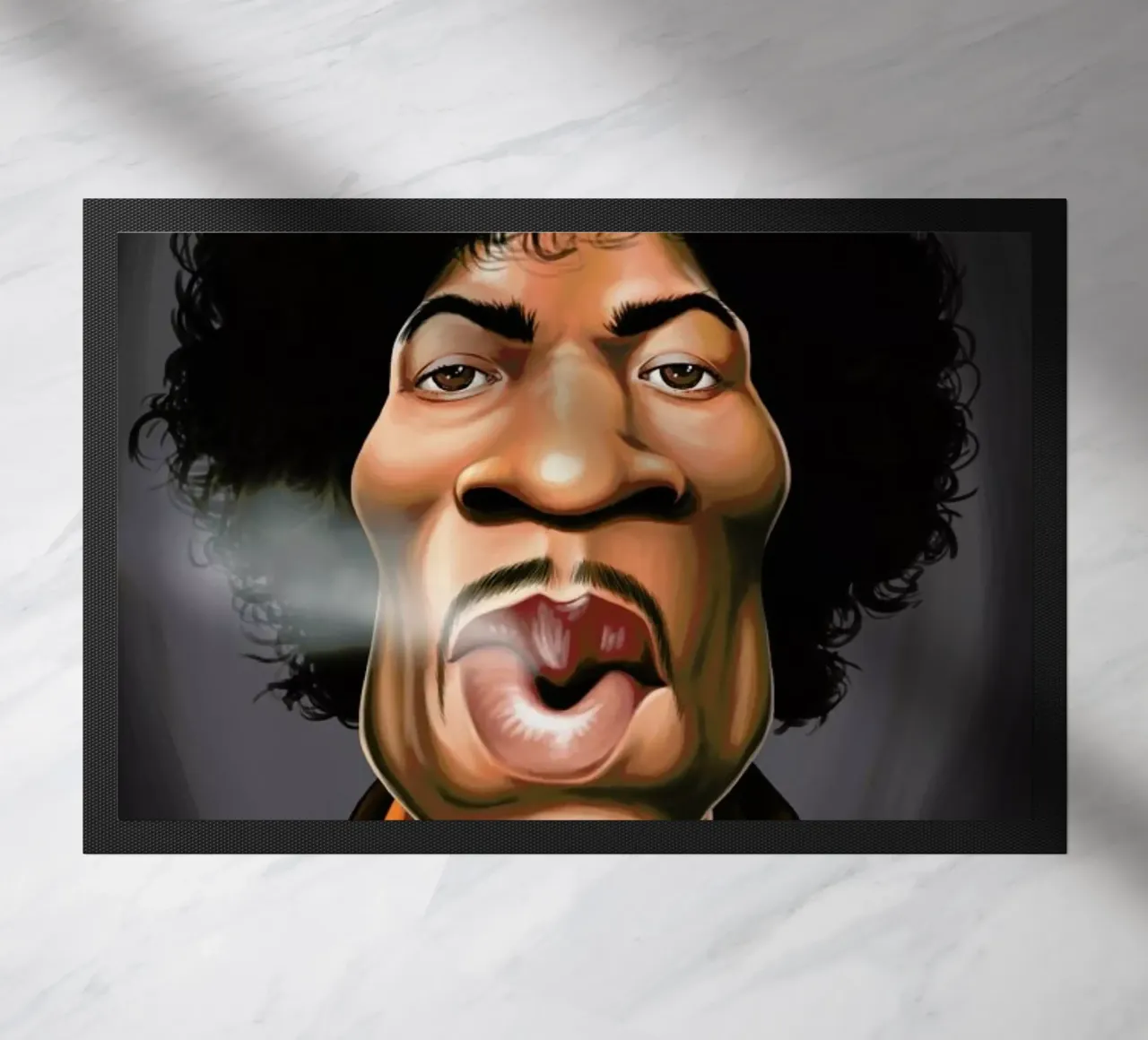 Jimi Hendrix zerbino da Rob Art | Illustration
