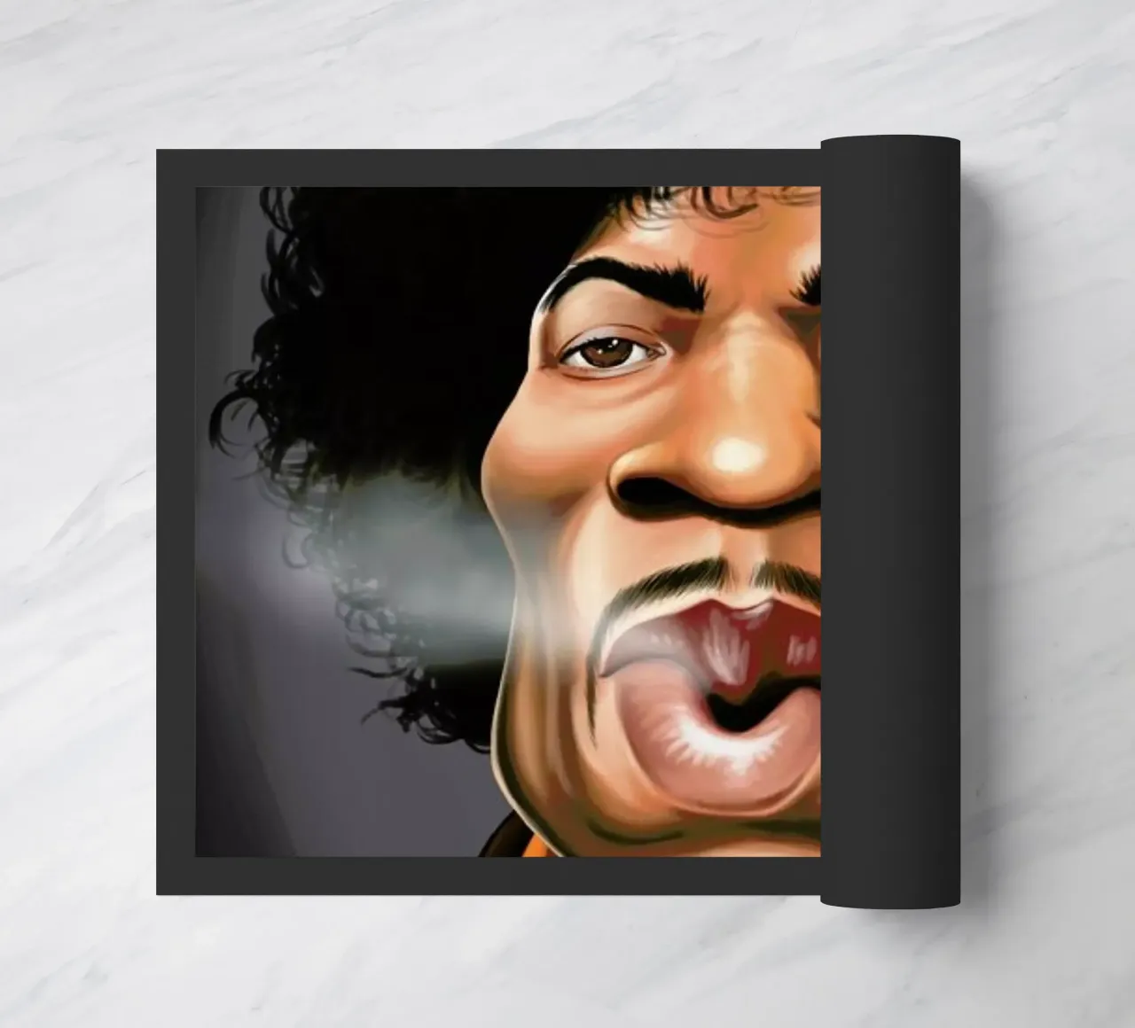 Jimi Hendrix zerbino da Rob Art | Illustration
