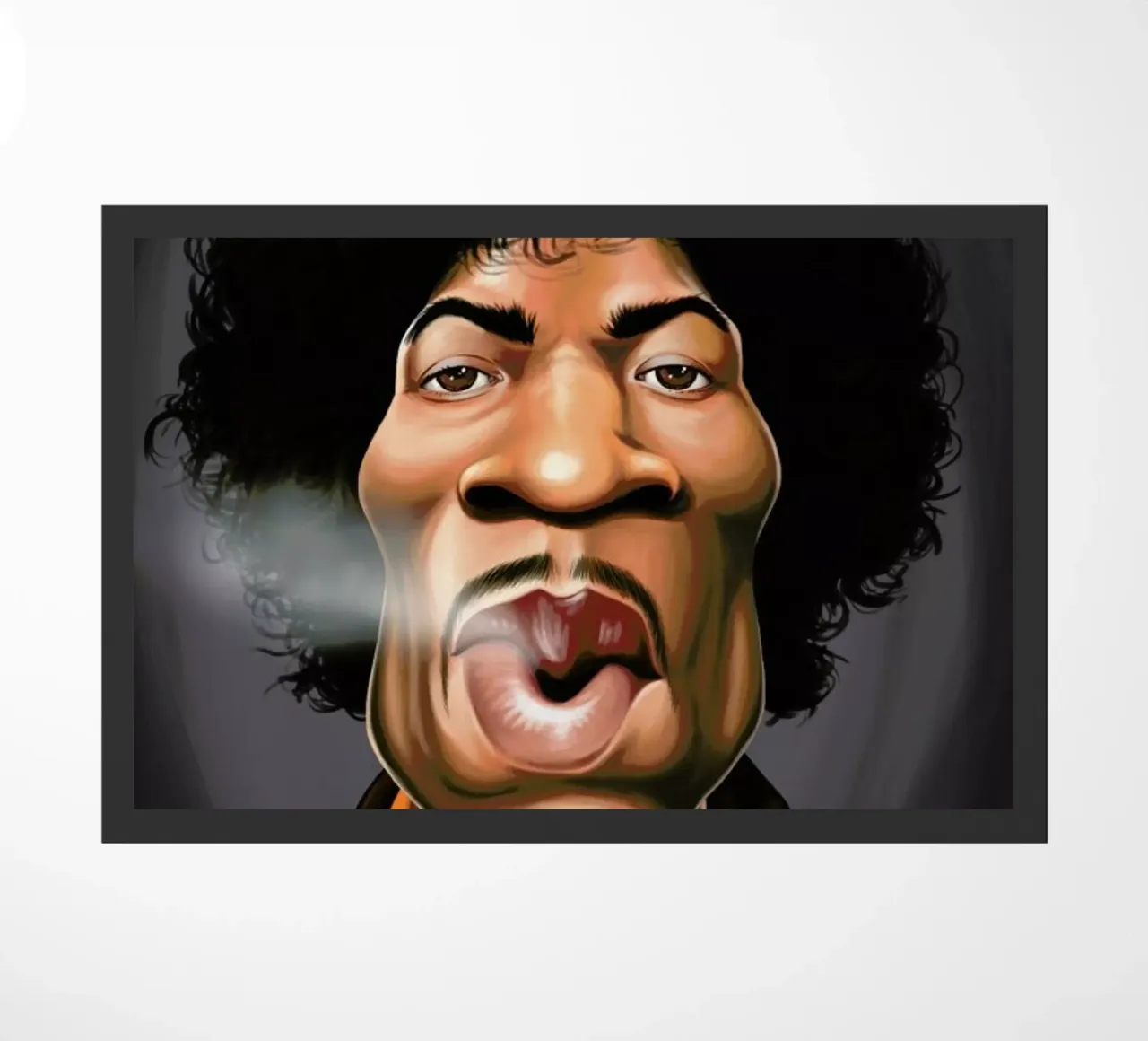 Jimi Hendrix zerbino da Rob Art | Illustration