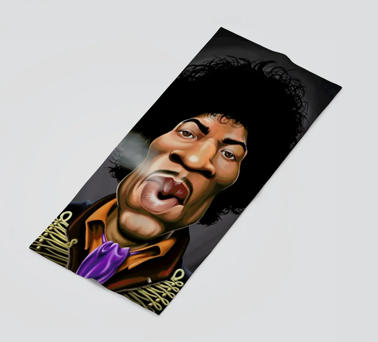 Jimi Hendrix telo mare da Rob Art | Illustration