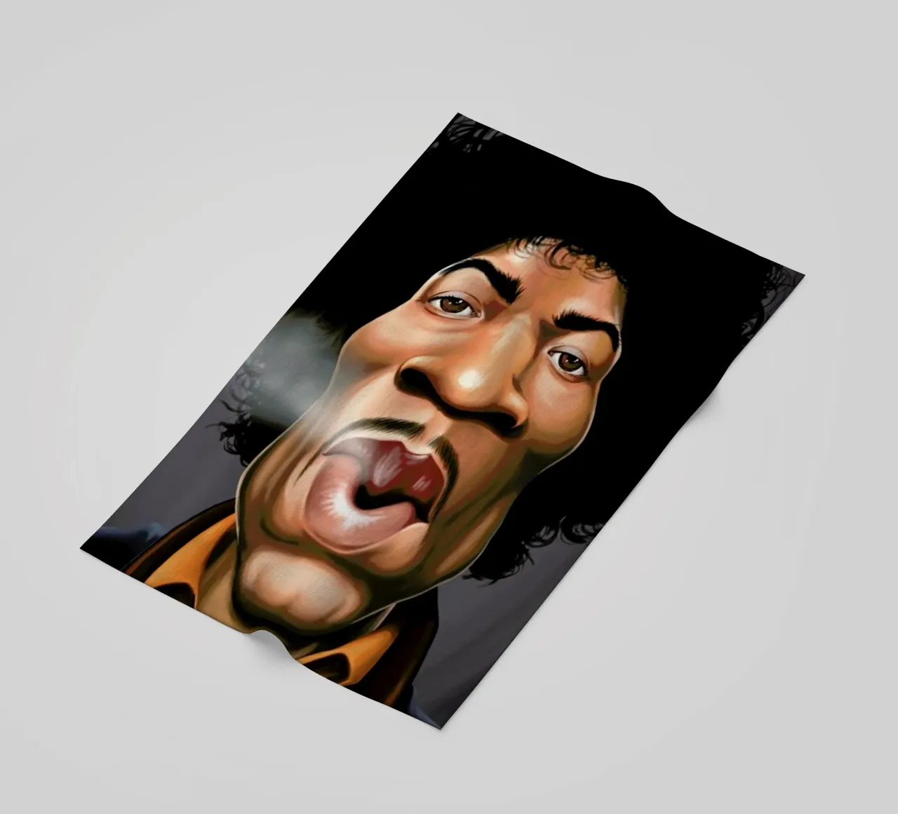 Jimi Hendrix telo mare da Rob Art | Illustration