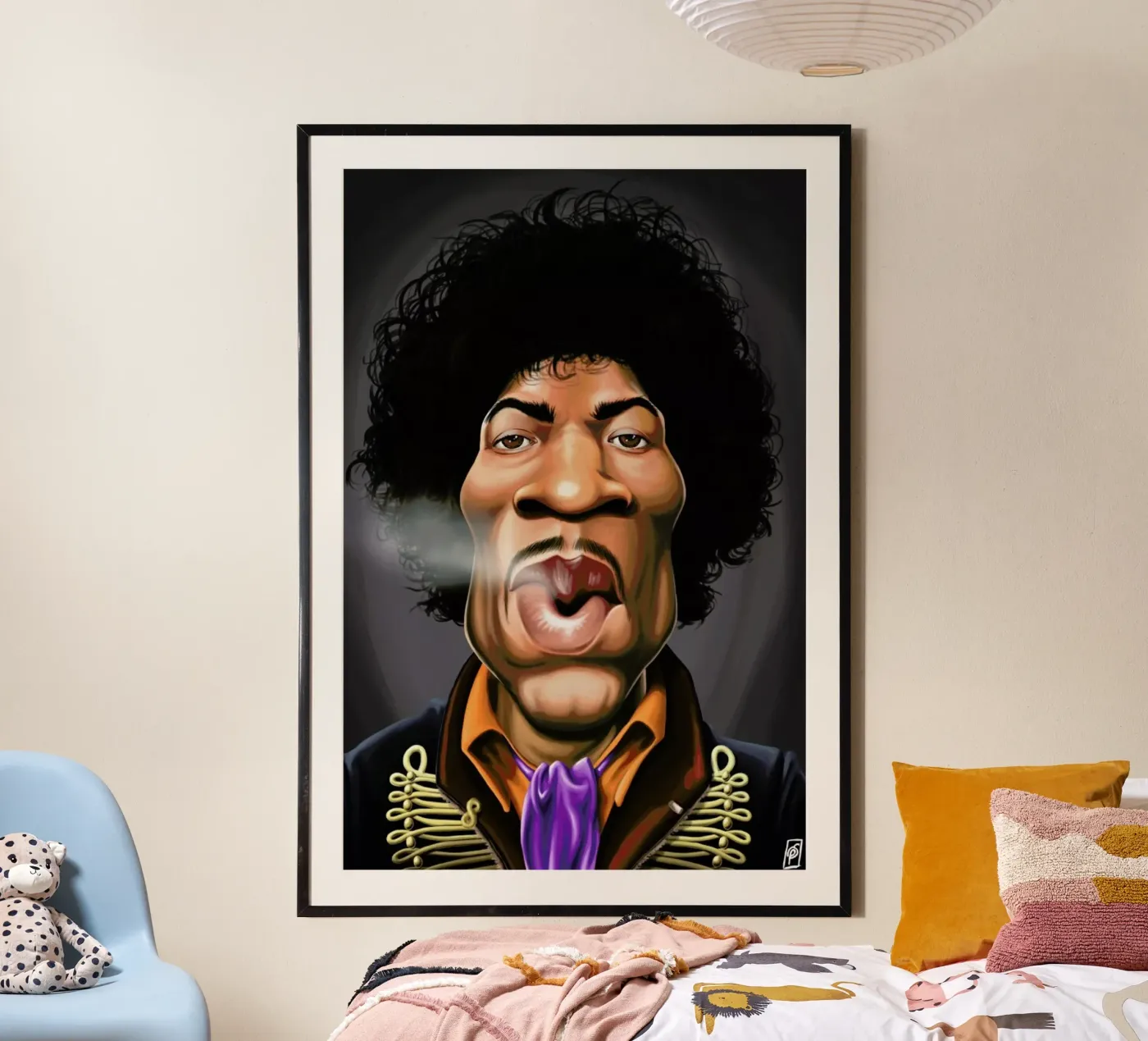 Jimi Hendrix poster da Rob Art | Illustration