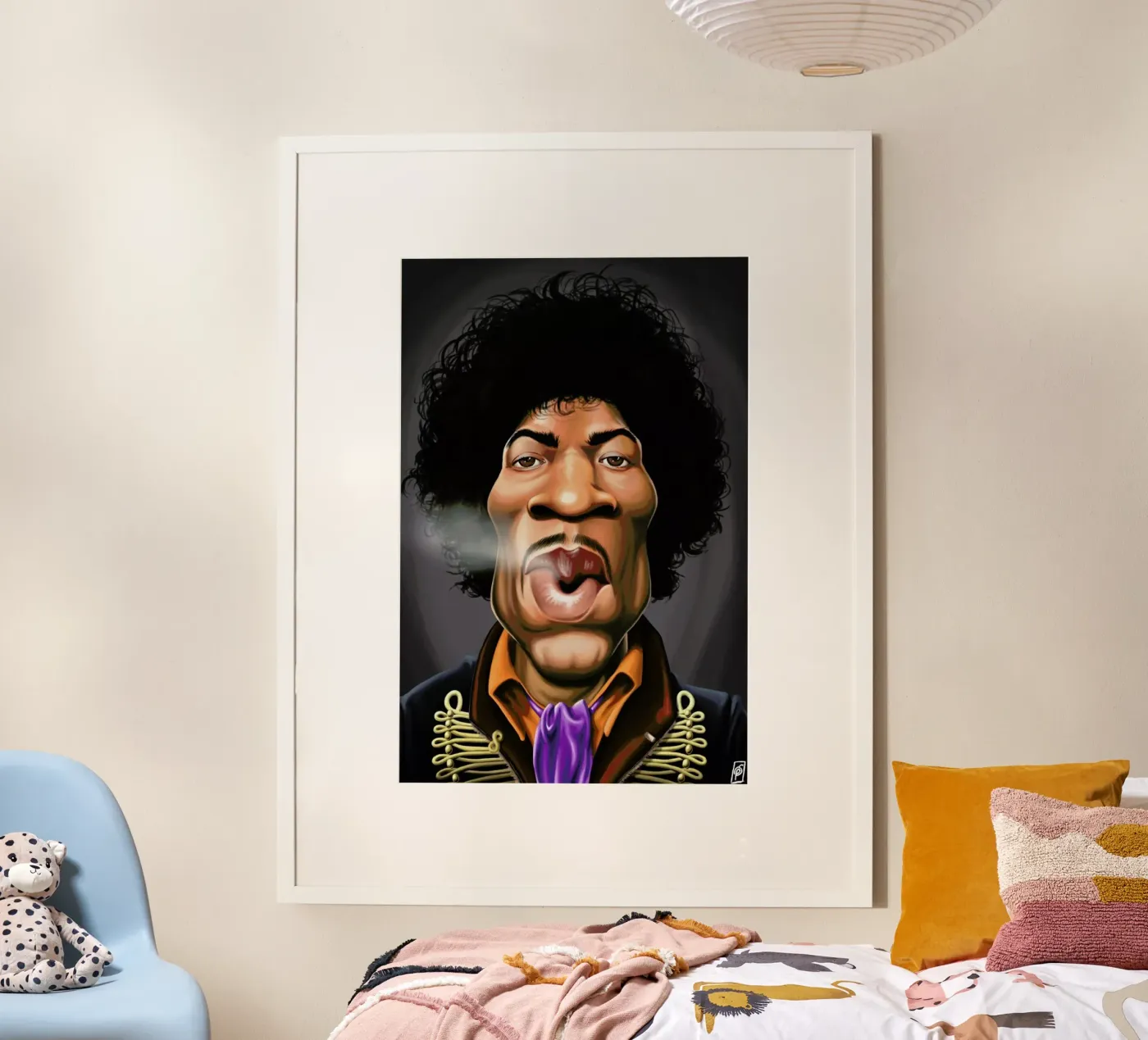 Jimi Hendrix poster da Rob Art | Illustration