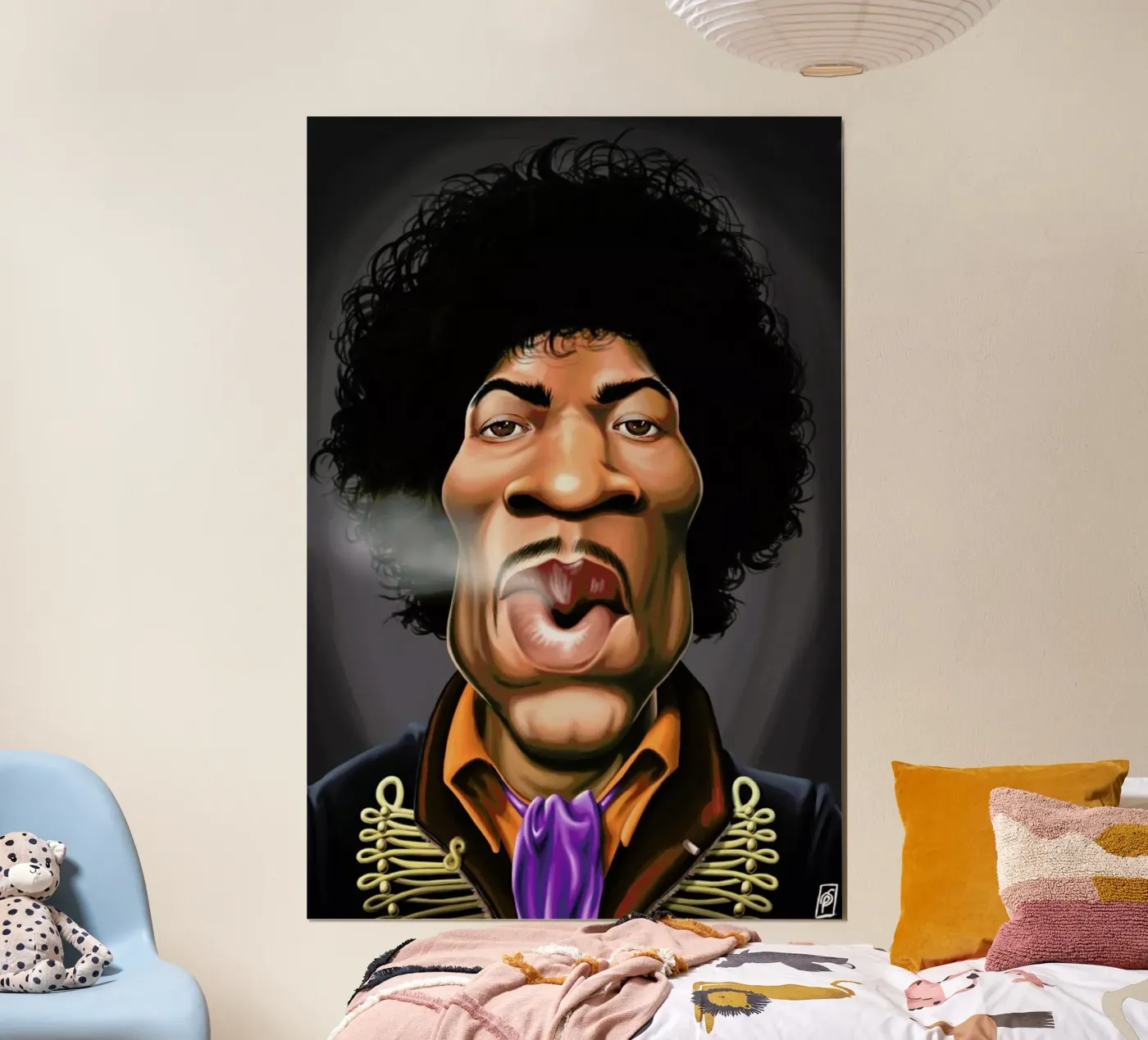 Jimi Hendrix poster da Rob Art | Illustration