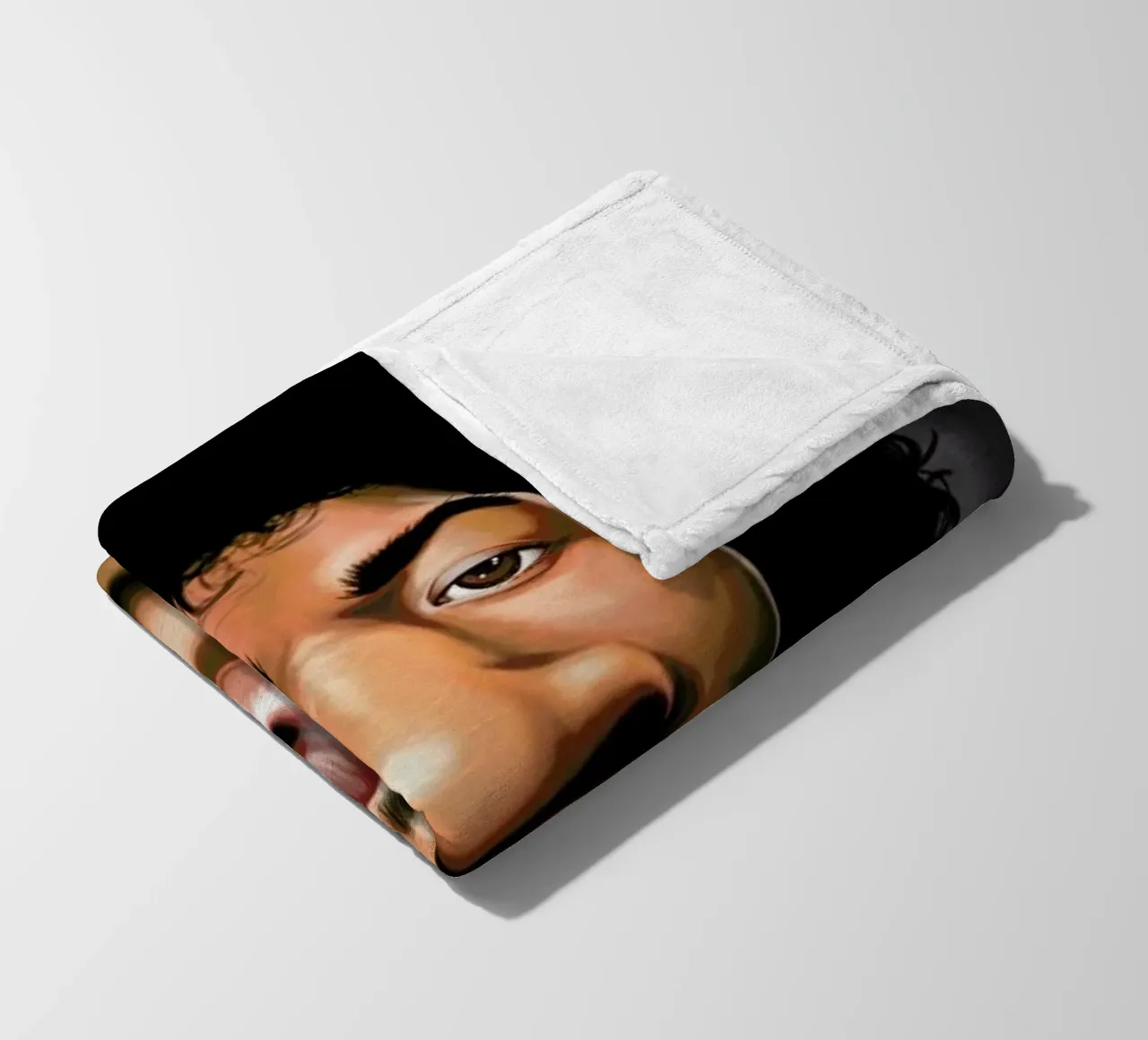 Jimi Hendrix coperta in pile da Rob Art | Illustration
