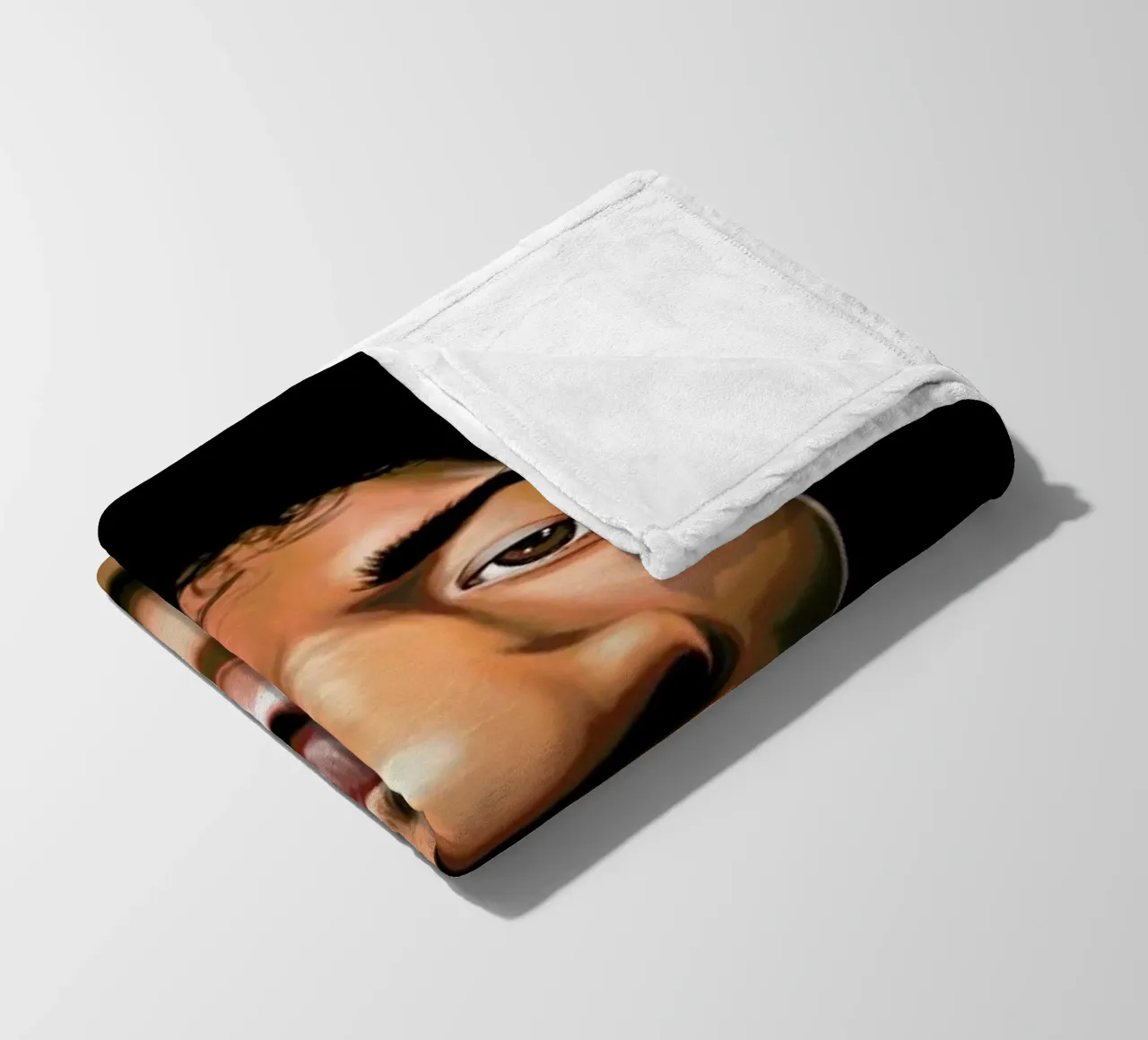 Jimi Hendrix coperta in pile da Rob Art | Illustration