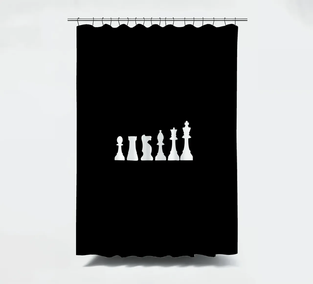 Chess game pieces tenda da doccia da happieeagle