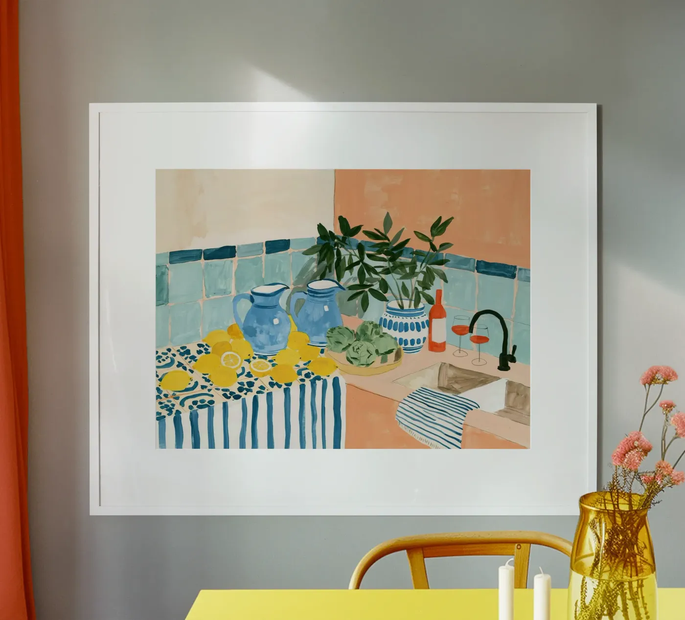 Summer Kitchen poster da Maren Sol