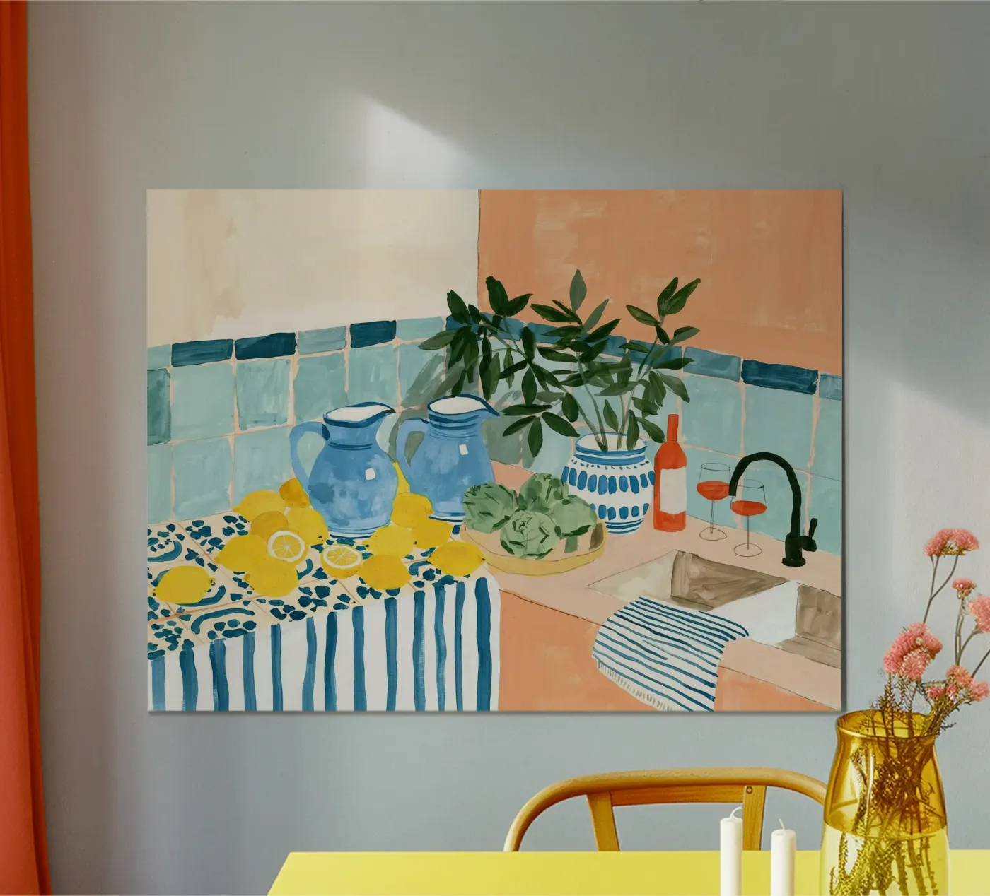 Summer Kitchen poster da Maren Sol