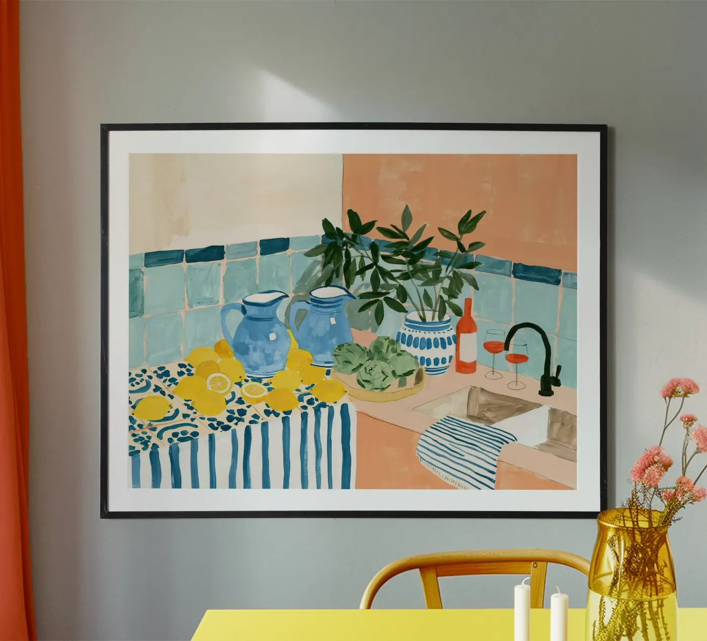 Summer Kitchen poster da Maren Sol