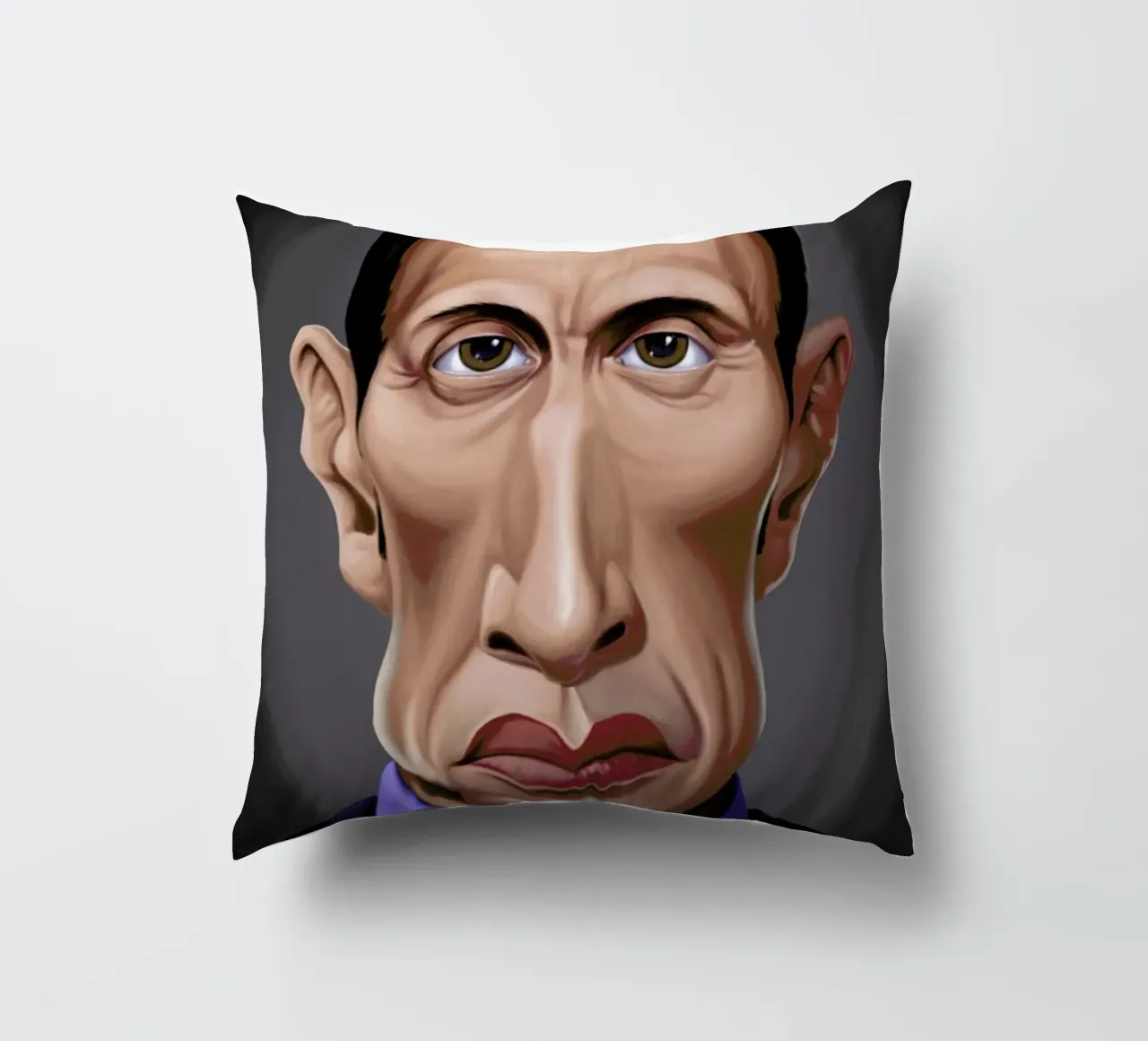 Mads Mikkelson cuscino da Rob Art | Illustration