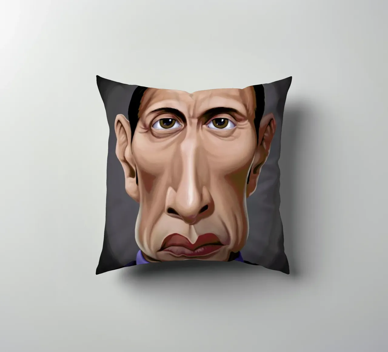 Mads Mikkelson cuscino da Rob Art | Illustration