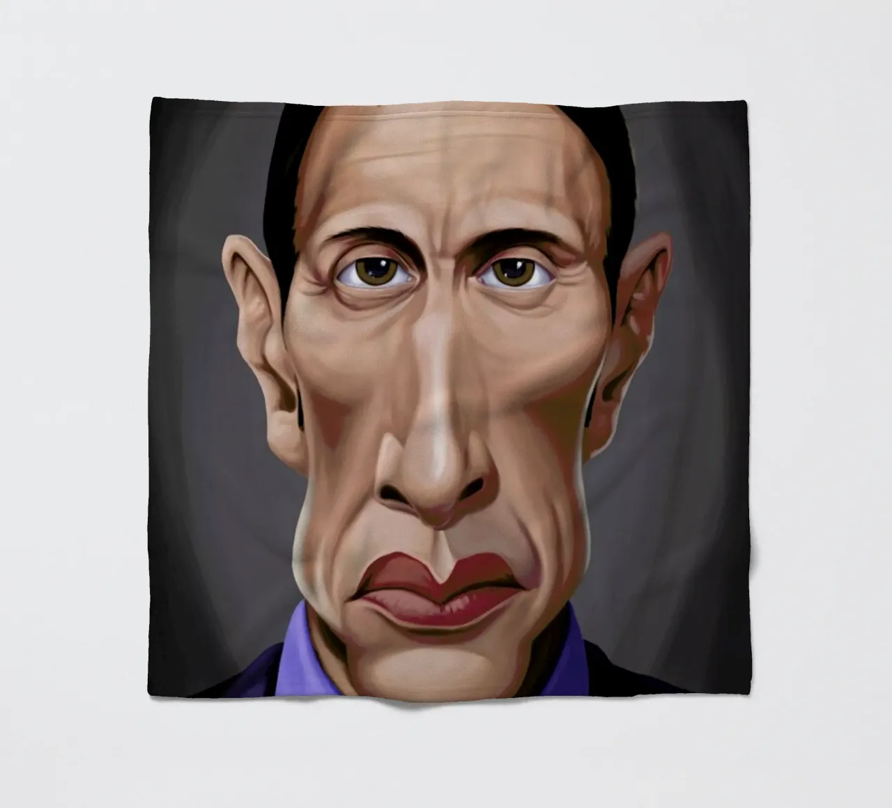 Mads Mikkelson coperta in pile da Rob Art | Illustration