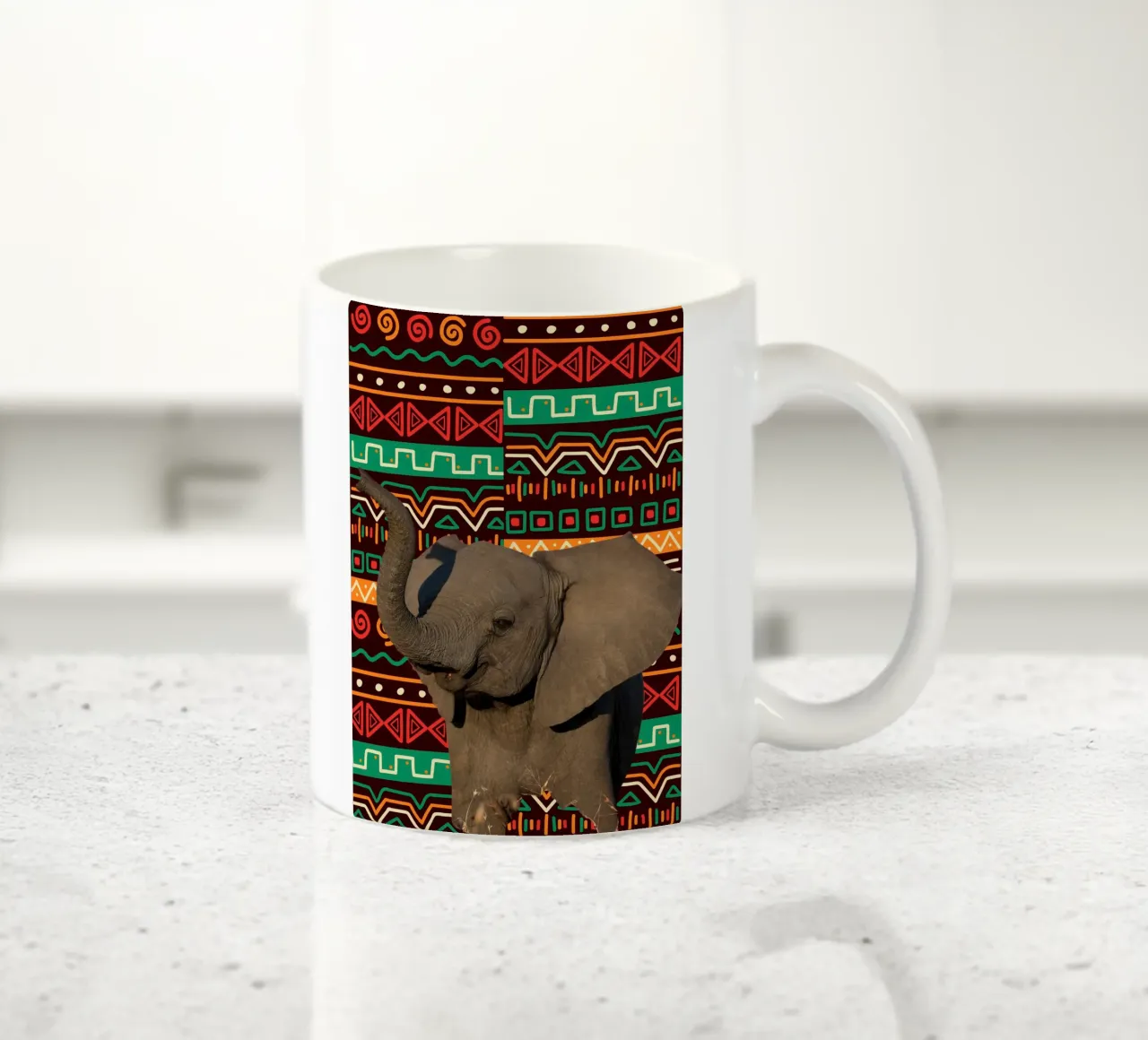 Elefant 2 tazza in ceramica da Mounias Design