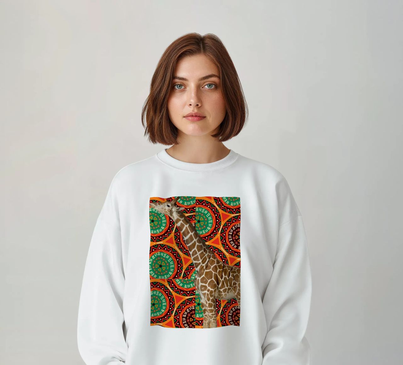 Giraffe felpa da Mounias Design
