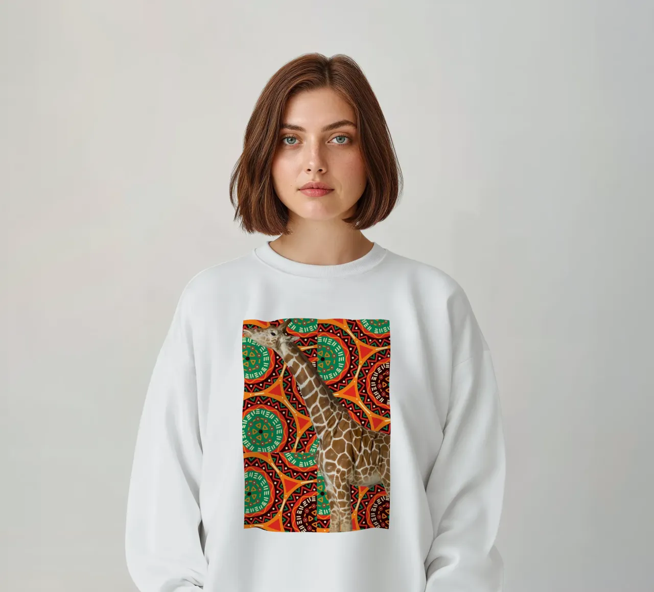 Giraffe felpa da Mounias Design