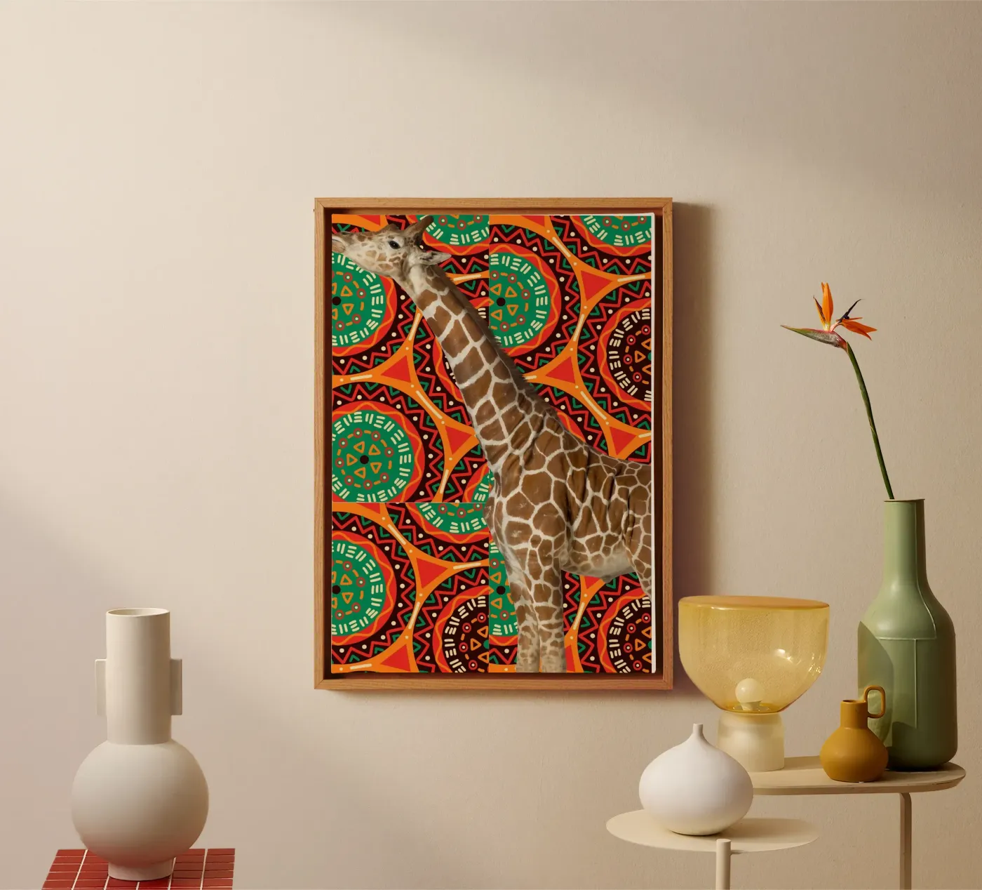 Giraffe tela da Mounias Design