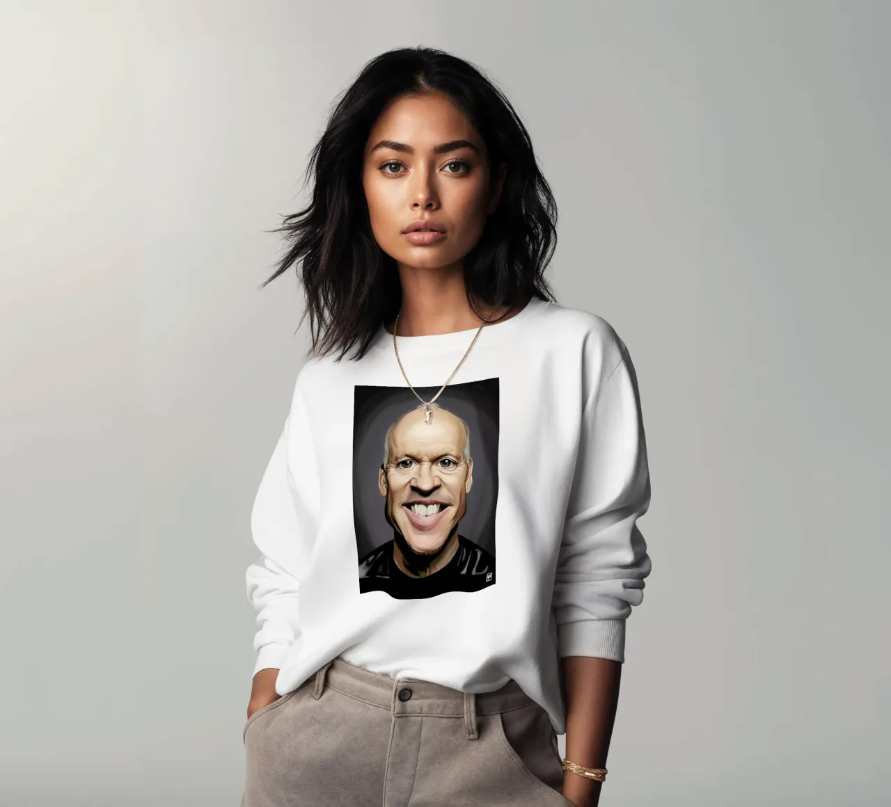 Michael Keaton felpa da Rob Art | Illustration