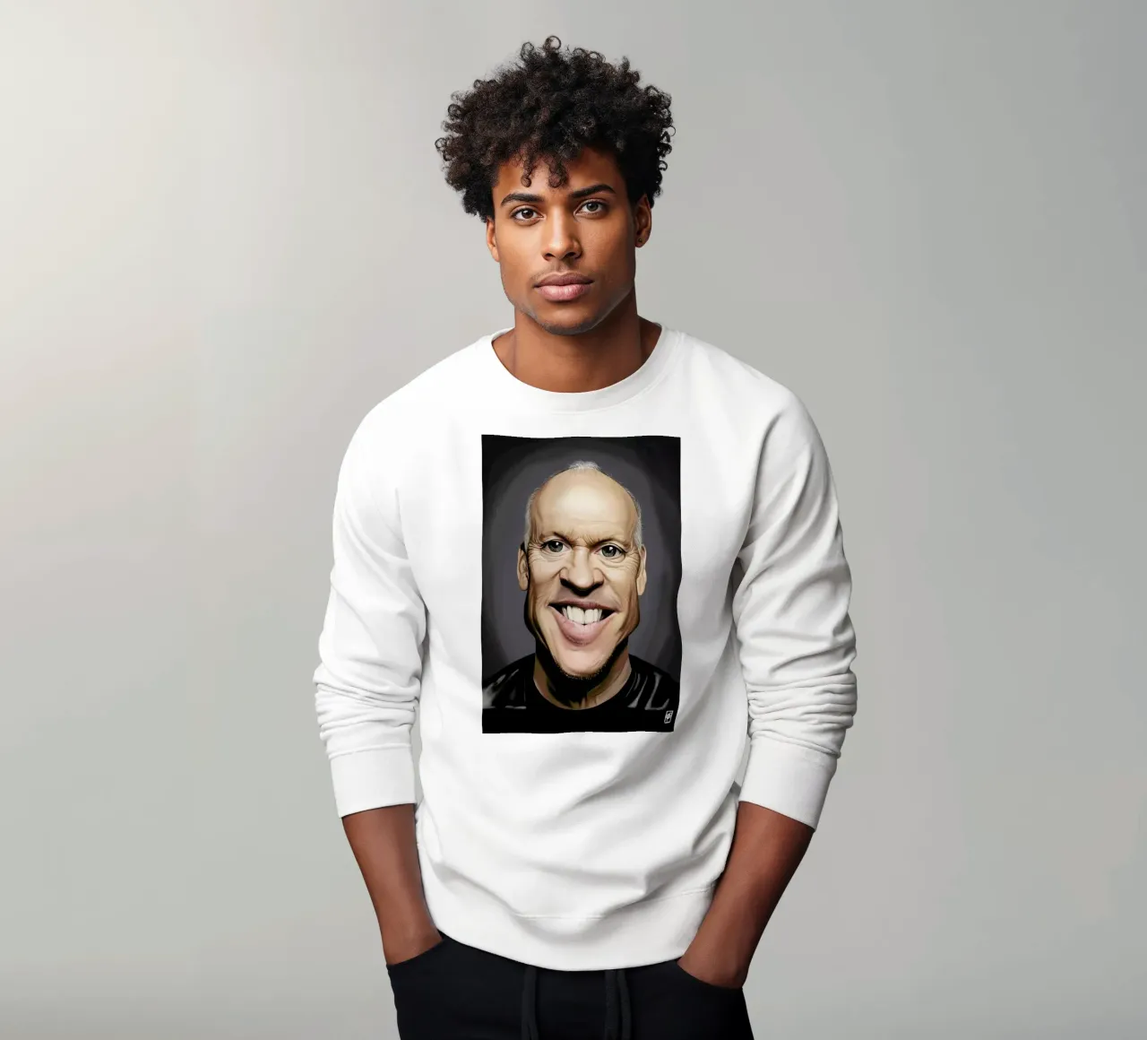 Michael Keaton felpa da Rob Art | Illustration