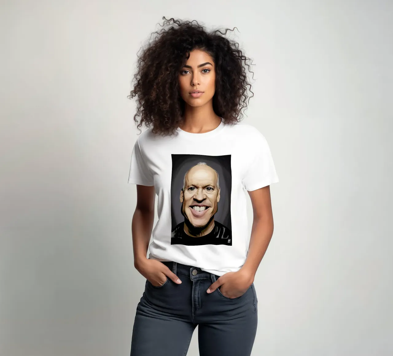 Michael Keaton t-shirt da Rob Art | Illustration