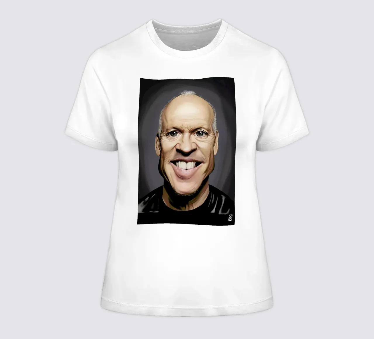 Michael Keaton t-shirt ajusté pour femmes de Rob Art | Illustration