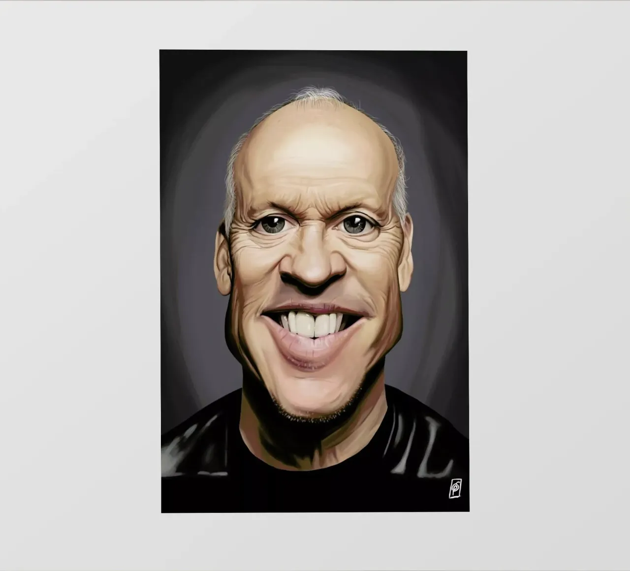 Michael Keaton telo in pvc da Rob Art | Illustration