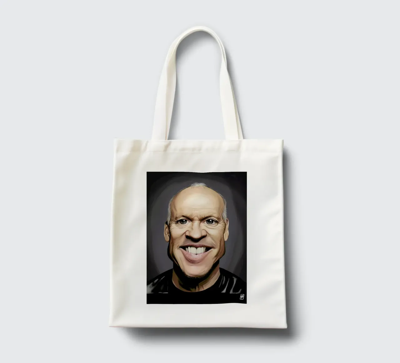 Michael Keaton borsa in juta da Rob Art | Illustration
