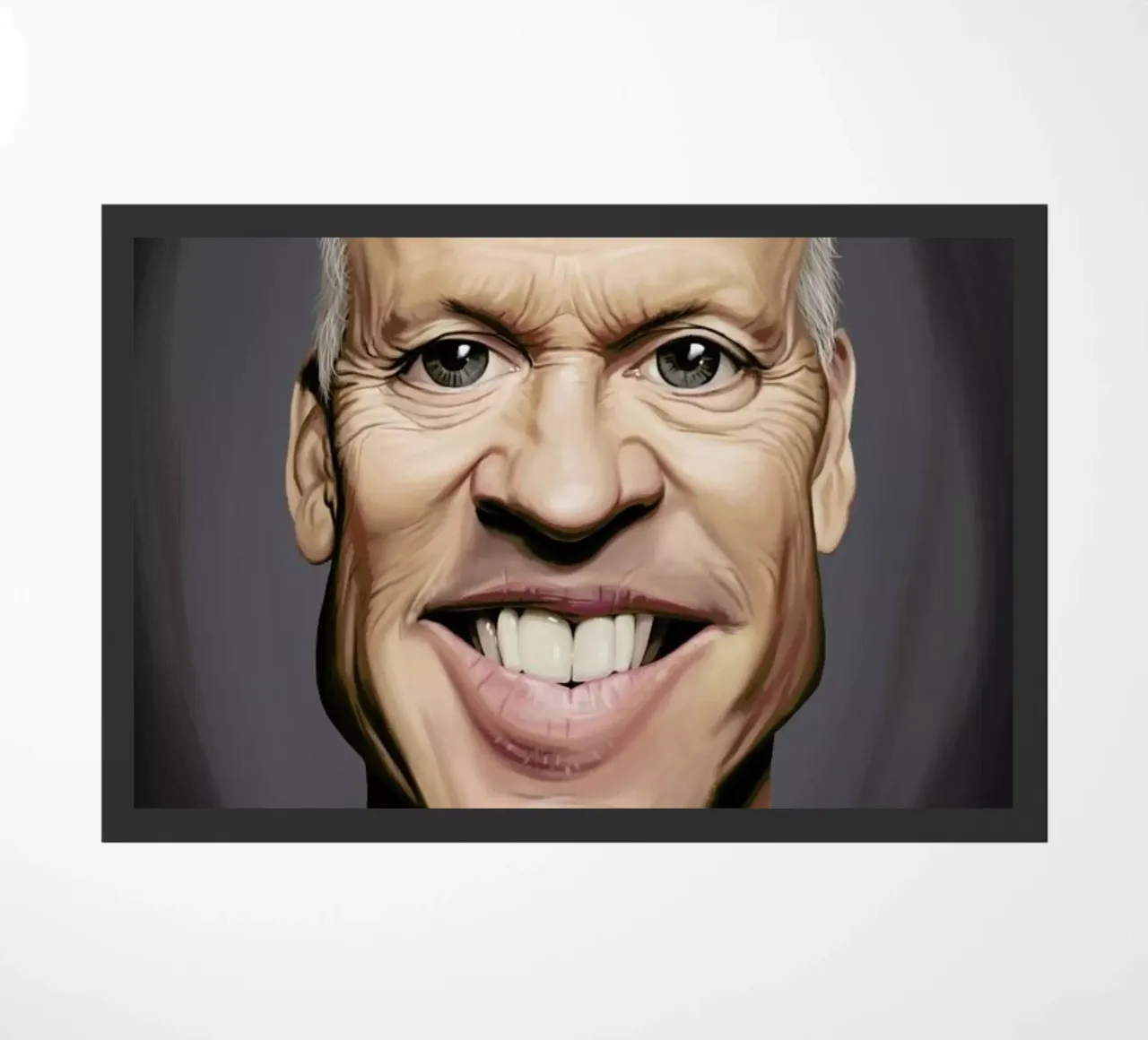 Michael Keaton doormat by Rob Art | Illustration