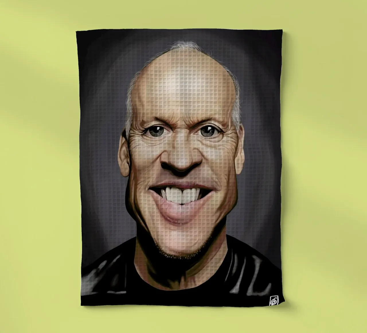 Michael Keaton canovaccio da cucina da Rob Art | Illustration