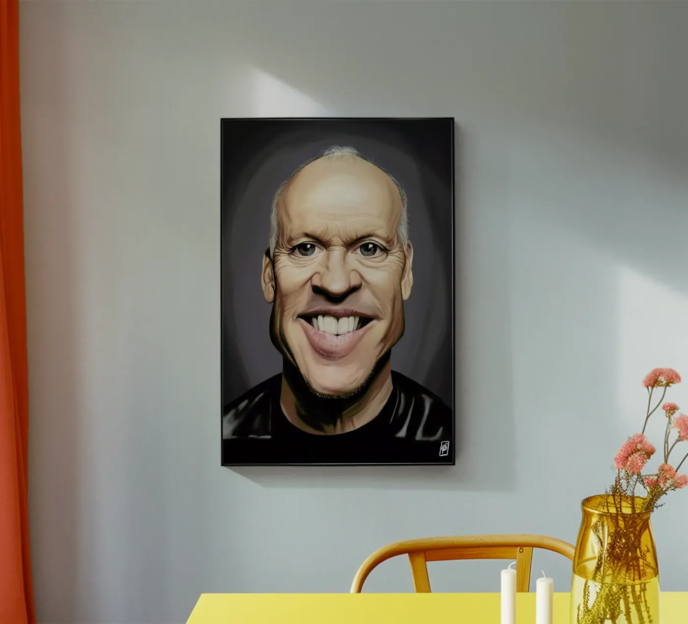 Michael Keaton plexiglas de Rob Art | Illustration