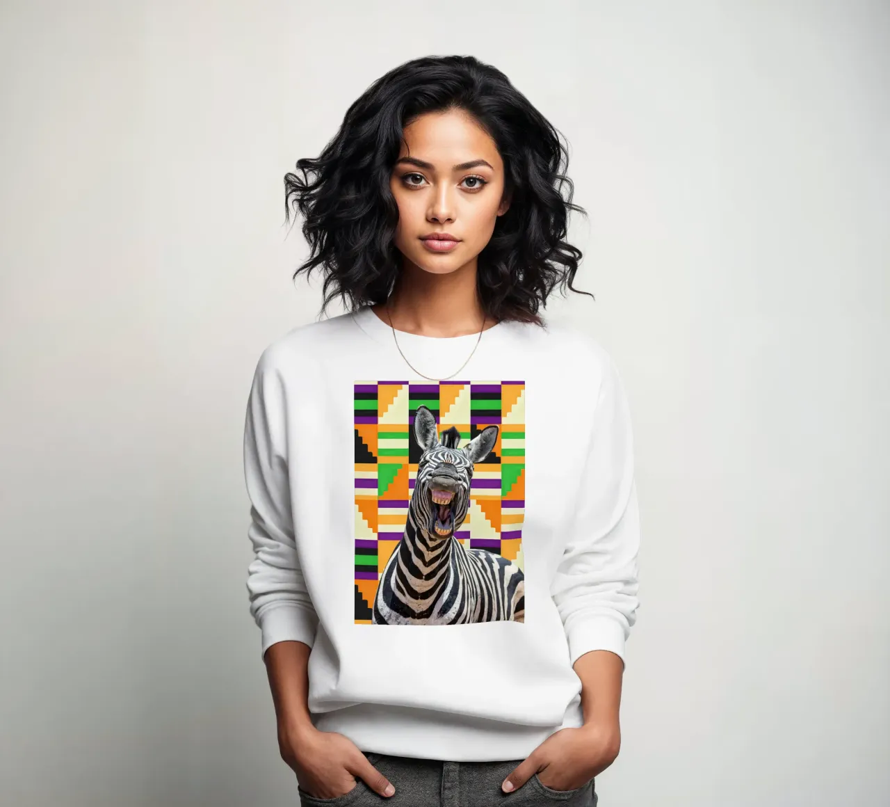 Zebra felpa da Mounias Design