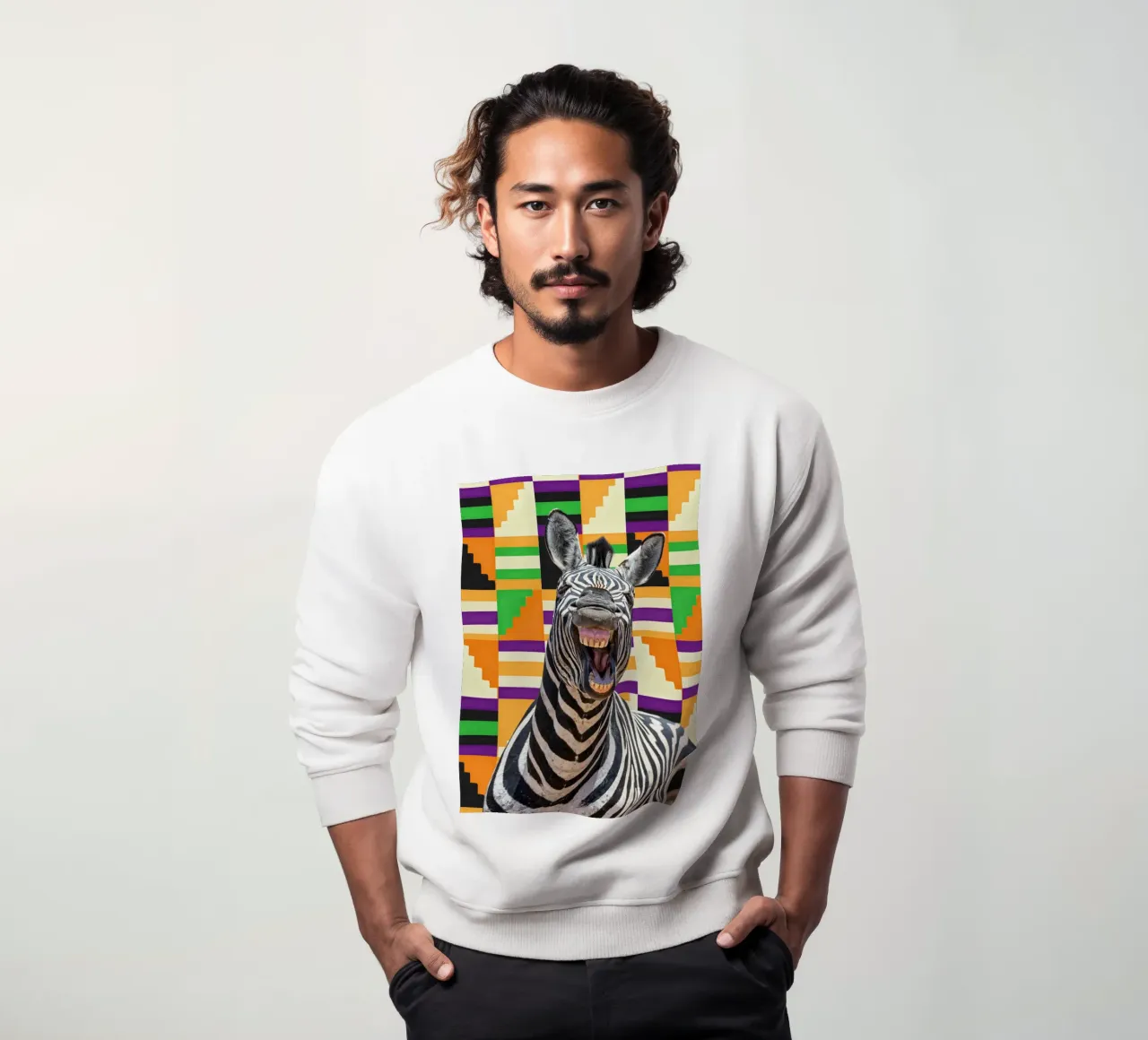 Zebra felpa da Mounias Design