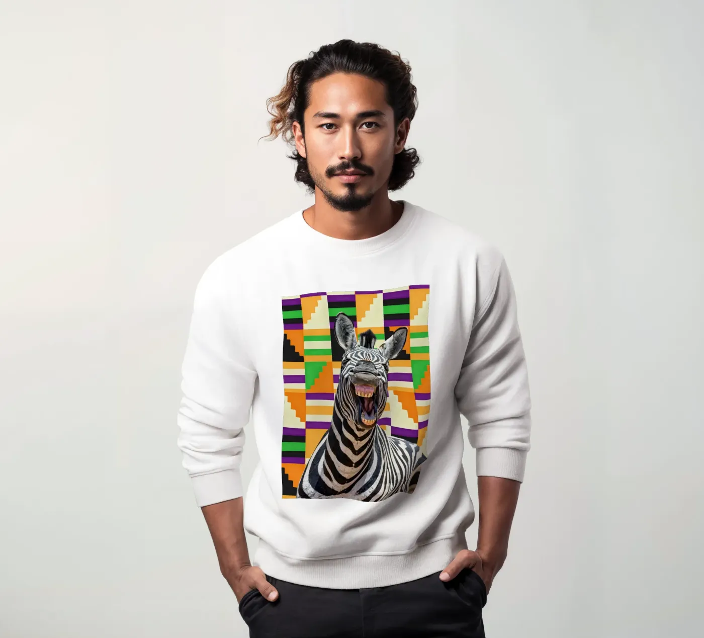 Zebra felpa da Mounias Design