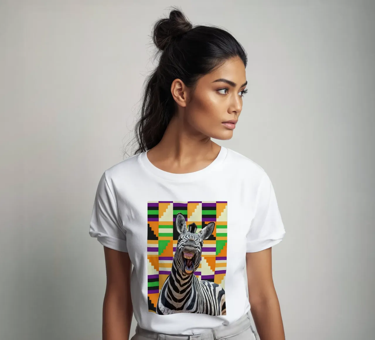 Zebra t-shirt da Mounias Design
