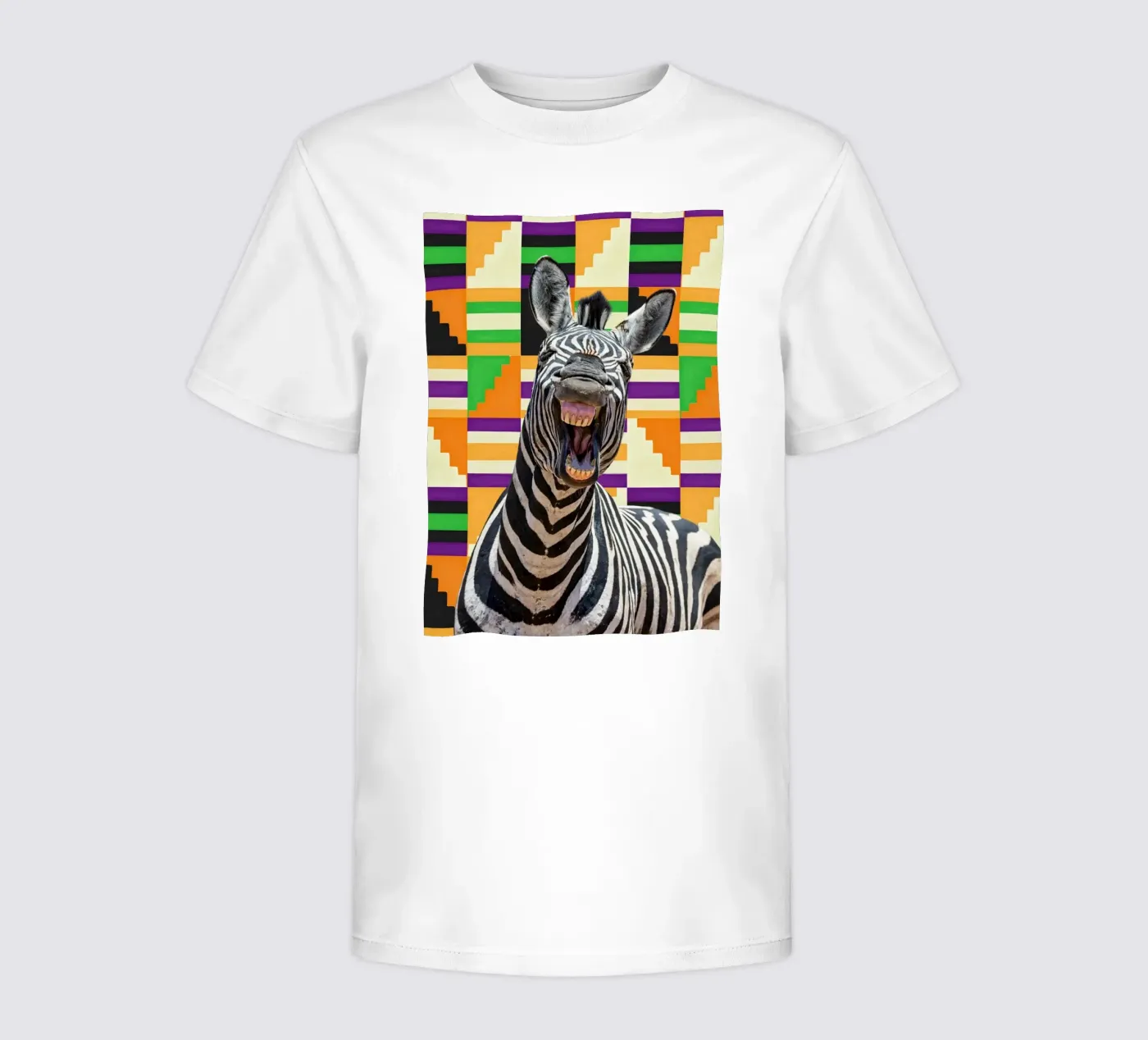Zebra t-shirt bambini da Mounias Design