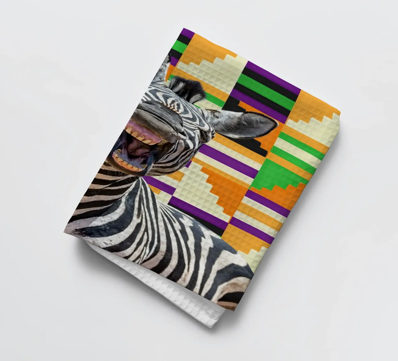 Zebra canovaccio da cucina da Mounias Design