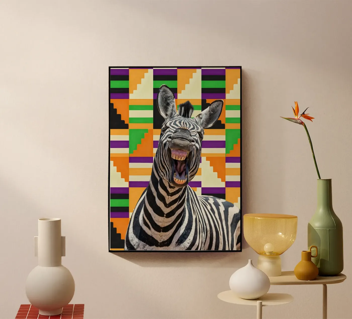 Zebra plexiglass da Mounias Design