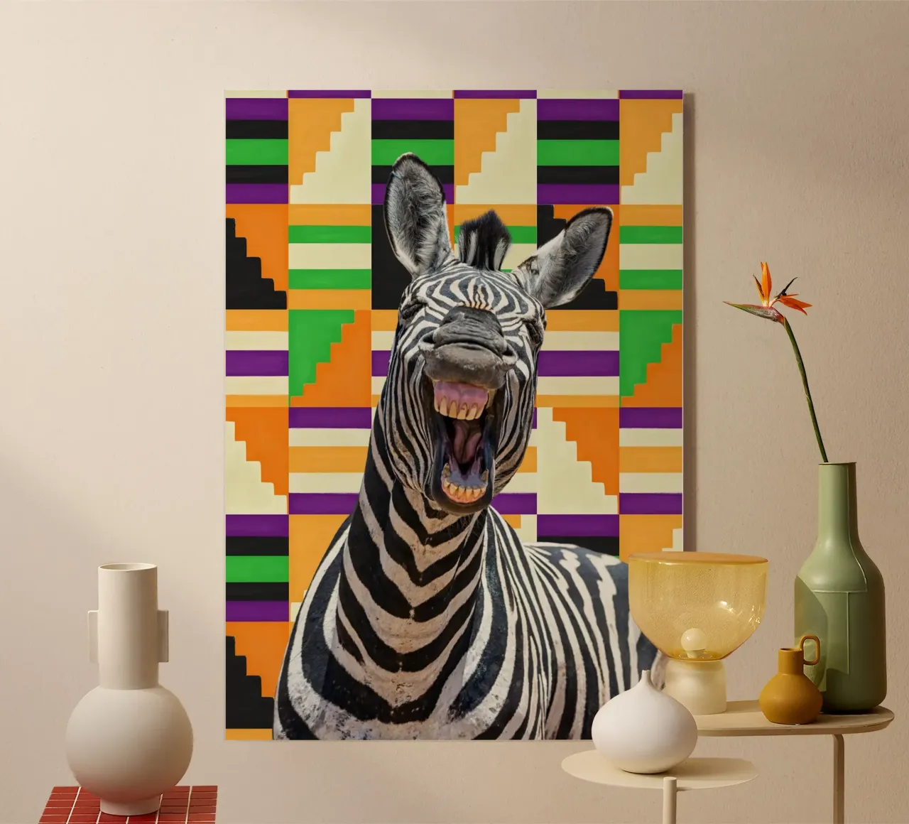 Zebra plexiglass da Mounias Design