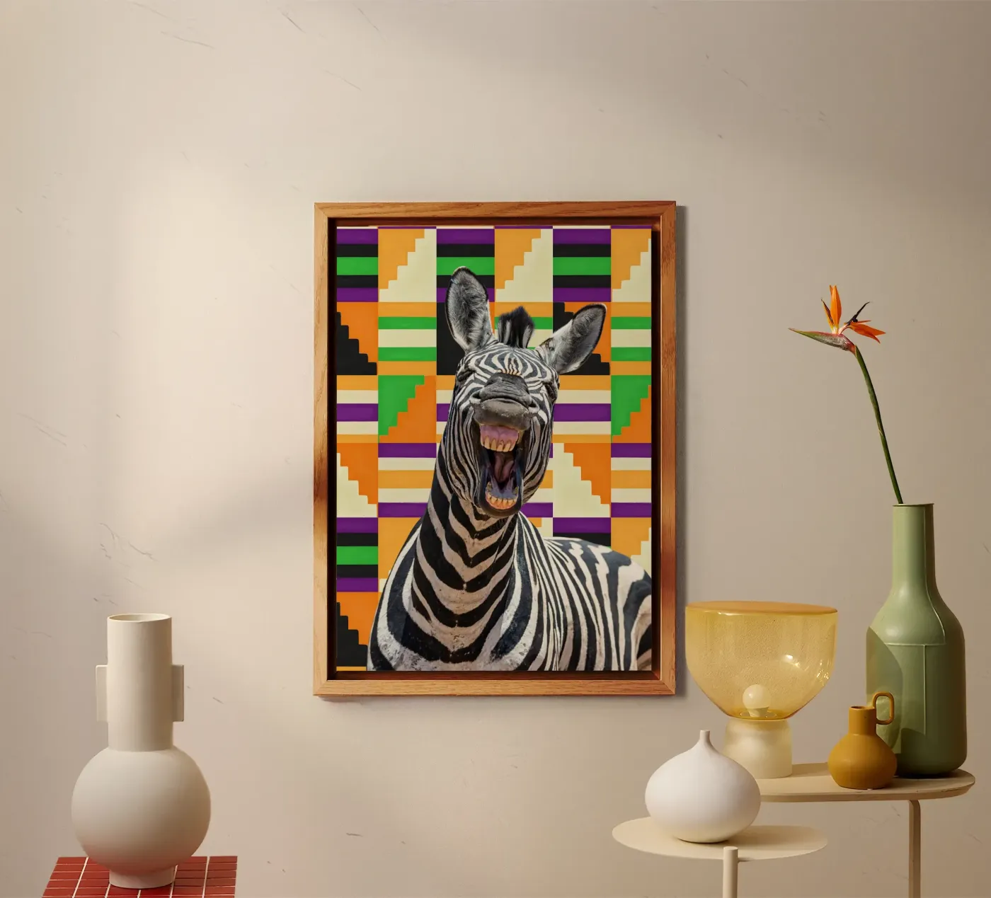 Zebra alluminio dibond da Mounias Design