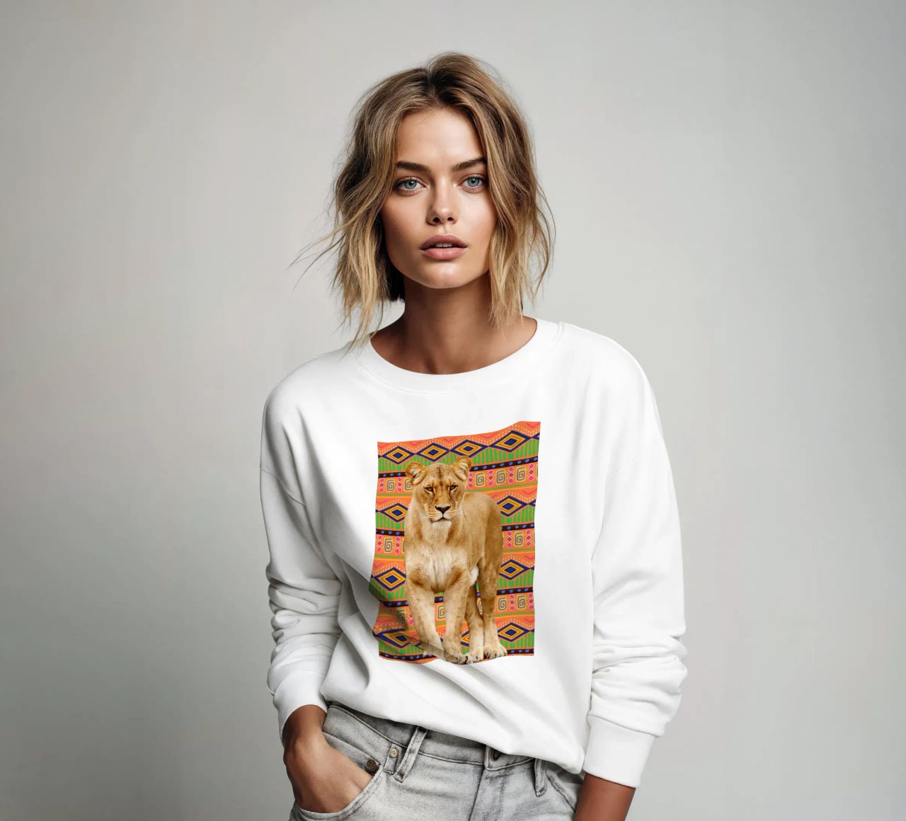 Löwe felpa da Mounias Design