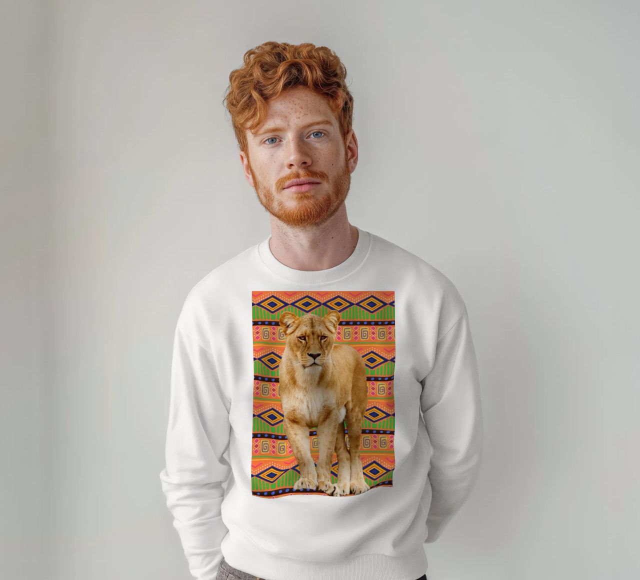 Löwe felpa da Mounias Design