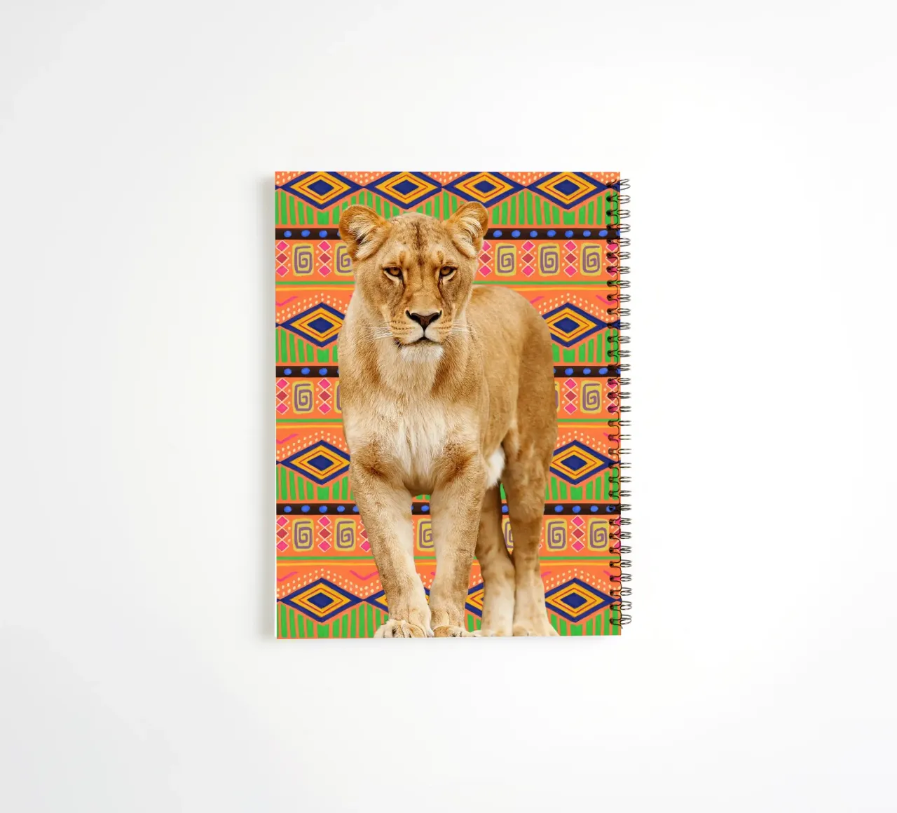Löwe spiral notebook by Mounias Design