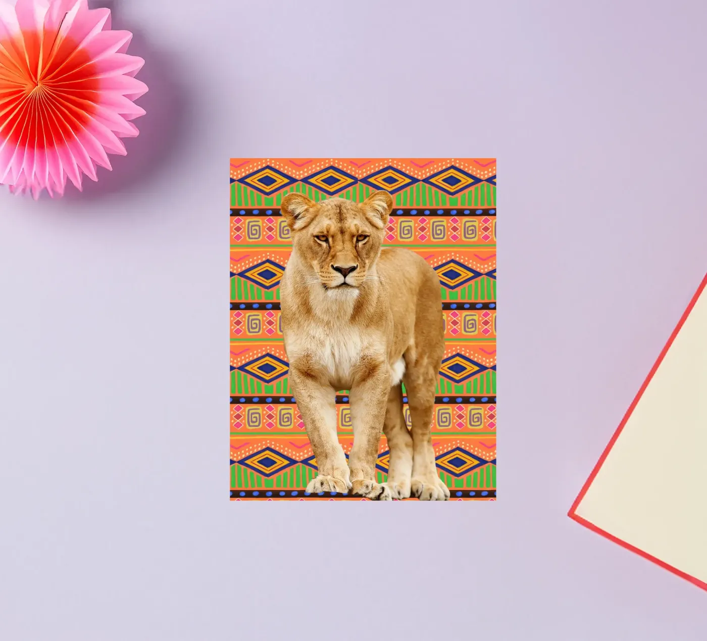 Löwe sticker by Mounias Design