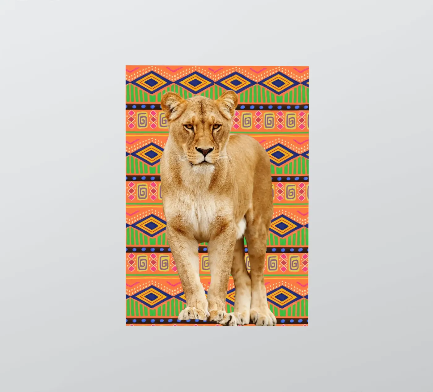 Löwe sticker by Mounias Design