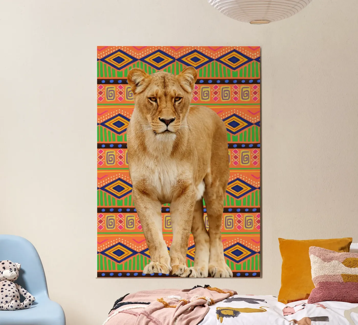 Löwe alluminio dibond da Mounias Design
