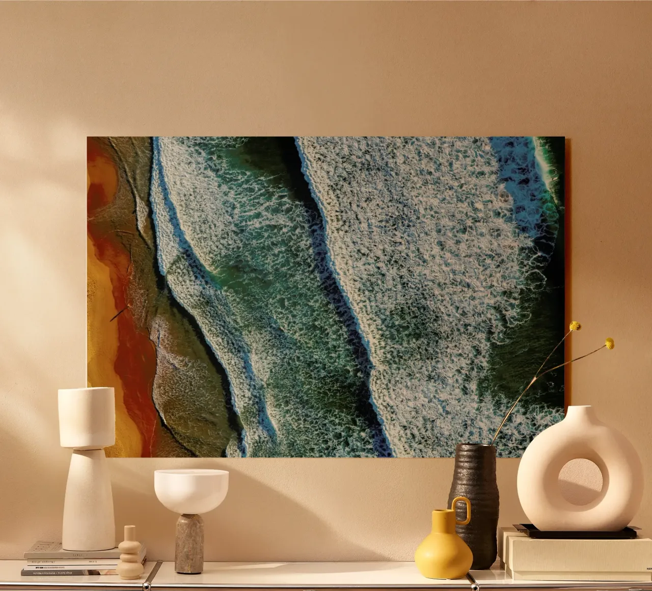 Curl Curl Aerial - Ignacio Palacios plexiglass da Pictufy